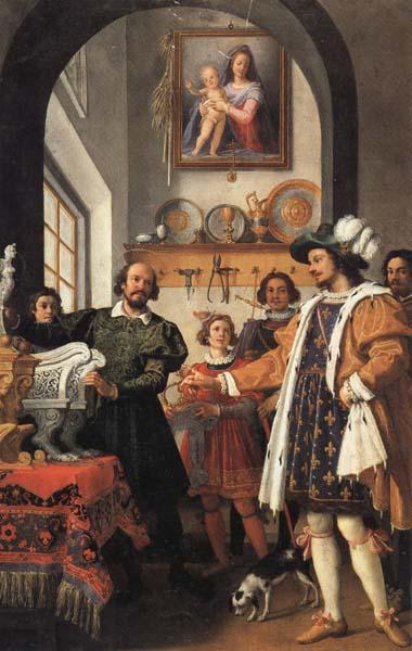 Jacopo da Empoli The Integrity of St. Eligius oil painting image